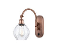 Ballston Swing Arm Cast Brass Steel Glass