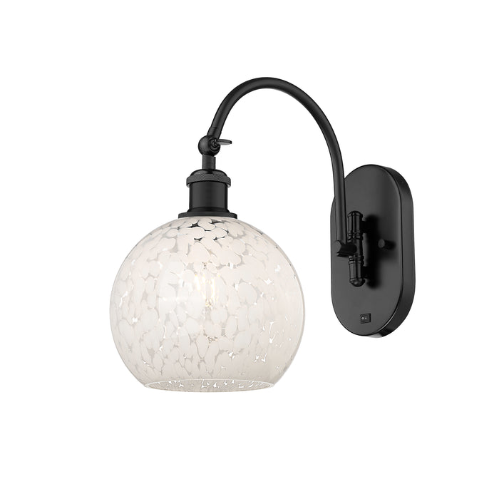Ballston Swing Arm Cast Brass Steel Glass