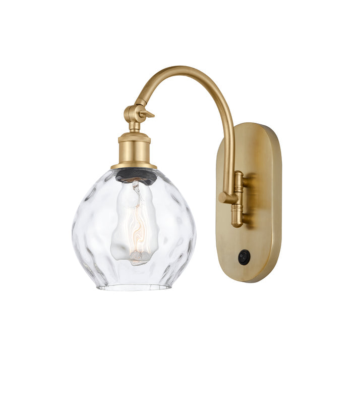 Ballston Swing Arm Cast Brass Steel Glass