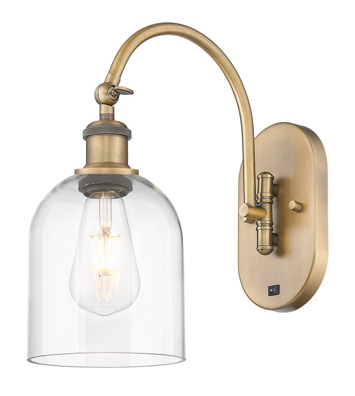 Brushed Brass / Clear