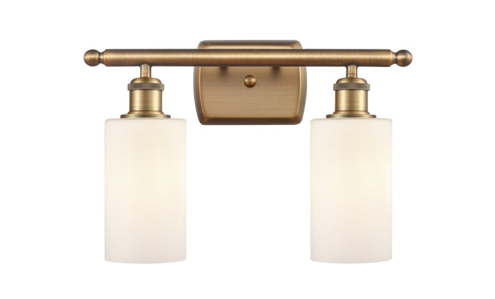 Brushed Brass / Matte White