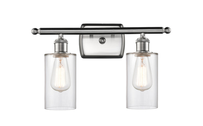 Brushed Satin Nickel / Clear