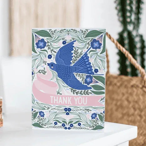 Barn Swallow Thank You Card - Gingiber