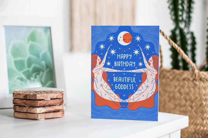 Beautiful Goddess Card - Gingiber