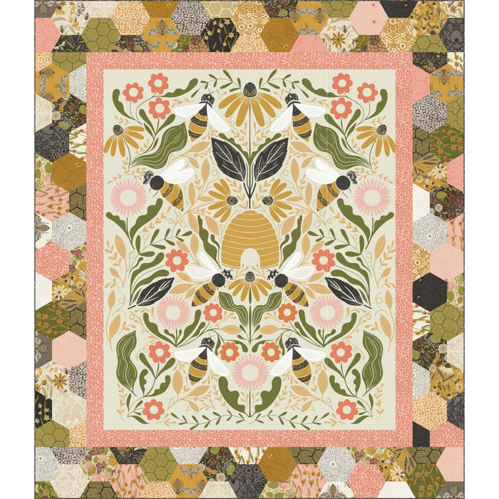 Bee Garden Quilt Pattern - PDF - Gingiber