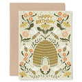 Beehive Birthday Card - Gingiber