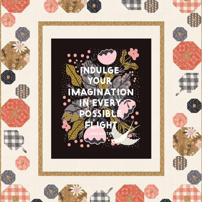 Birdsong Panel Quilt Pattern - PDF - Gingiber