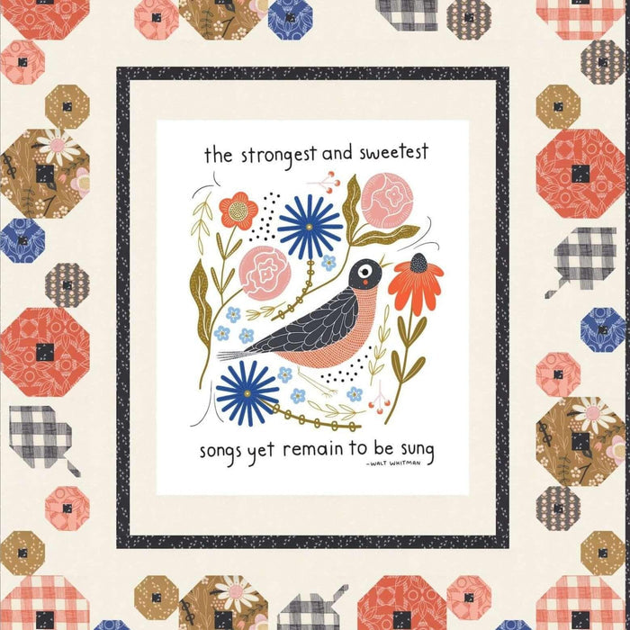 Birdsong Panel Quilt Pattern - PDF - Gingiber