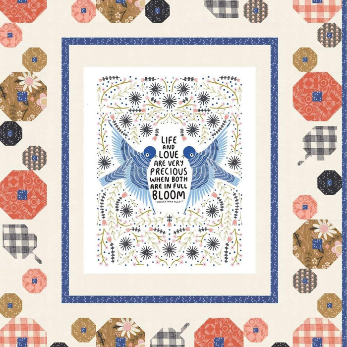 Birdsong Panel Quilt Pattern - PDF - Gingiber