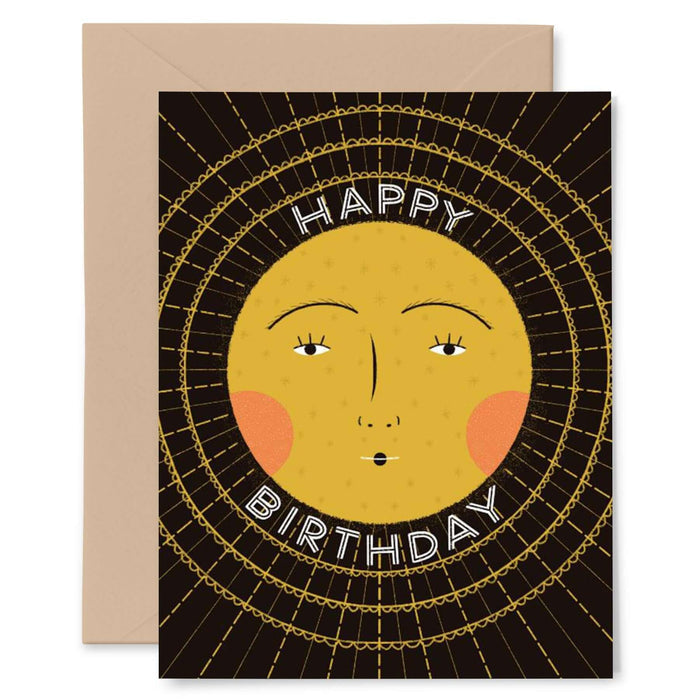 Birthday Sun Card - Gingiber