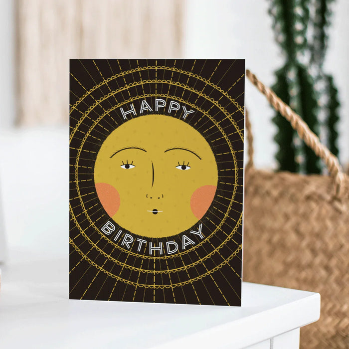 Birthday Sun Card - Gingiber