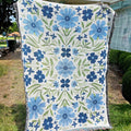 Blue Cornflower Blanket