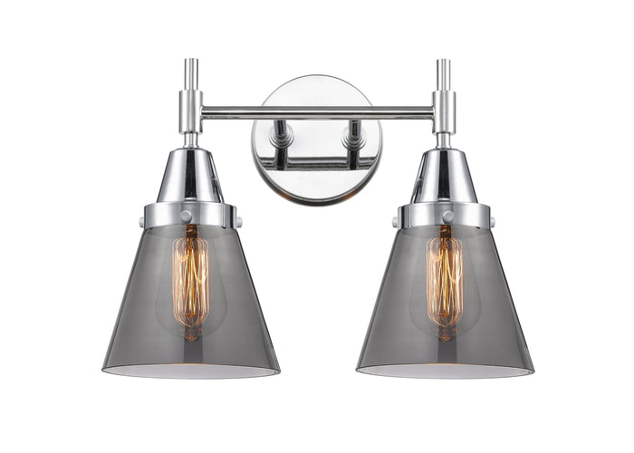 Caden Bath Vanity Light Glass Steel 11 Inch