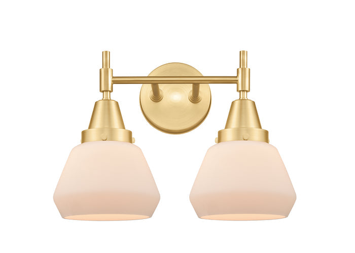 Satin Gold / Matte White