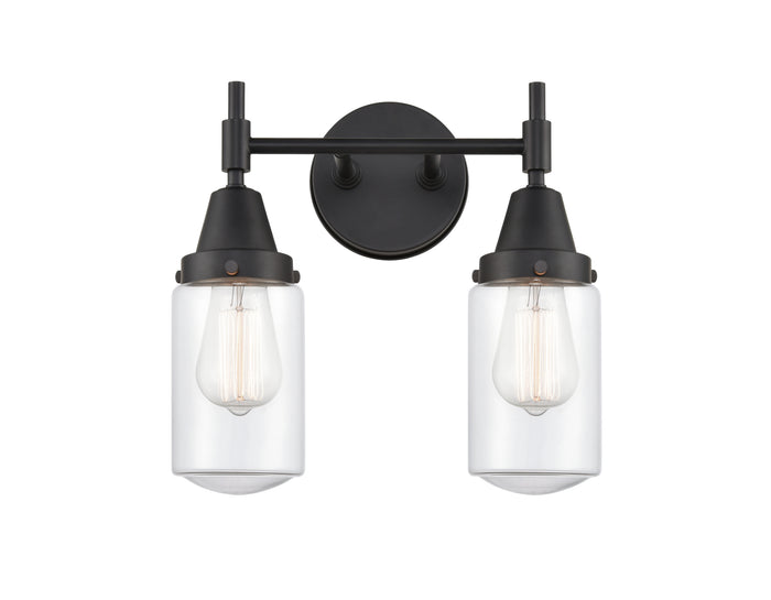 Caden Bath Vanity Light Glass Steel