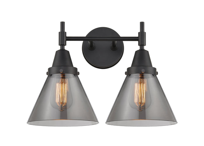 Caden Bath Vanity Light Glass Steel