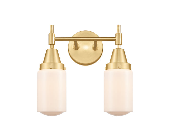 Caden Bath Vanity Light Glass Steel
