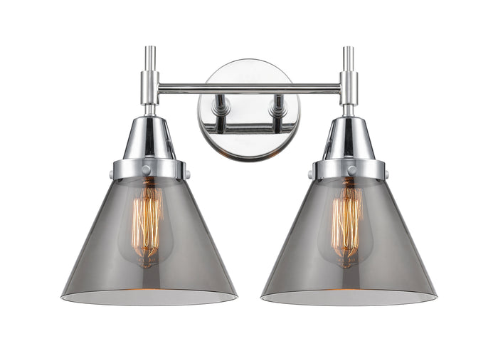 Caden Bath Vanity Light Glass Steel