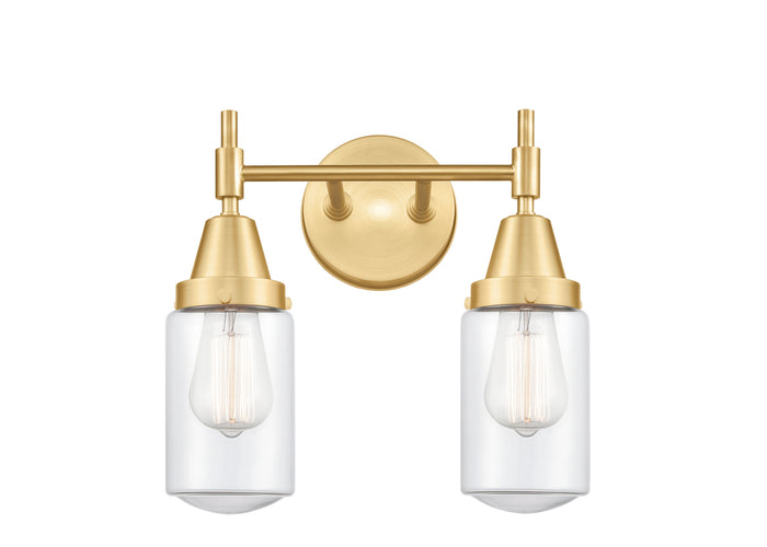 Caden Bath Vanity Light Glass Steel