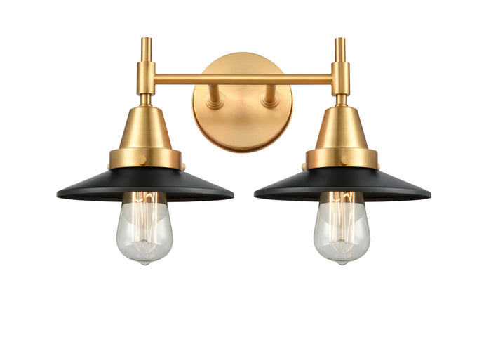 Satin Gold / Matte Black