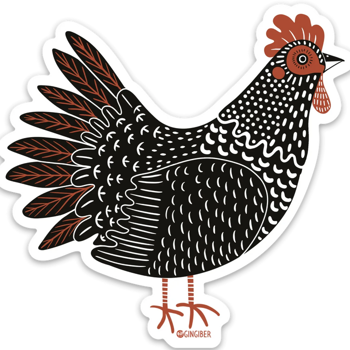 Chicken Sticker - Gingiber