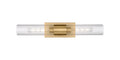 Downtown Urban Bath Light Cast Brass Steel