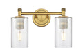 Downtown Urban Bath Vanity Cast Brass