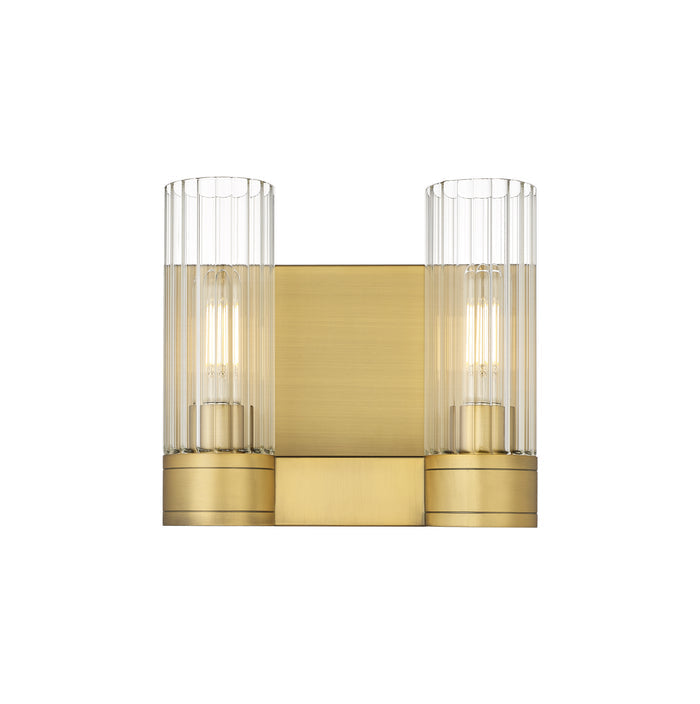 Downtown Urban Bath Vanity Light Cast Brass