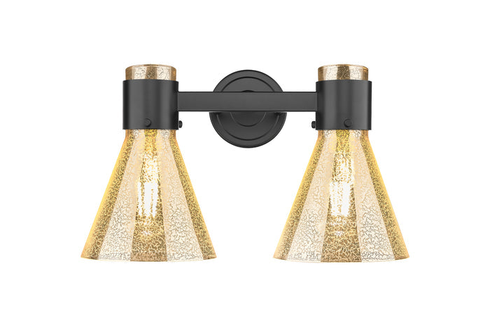 Downtown Urban Bath Vanity Light Cast Brass