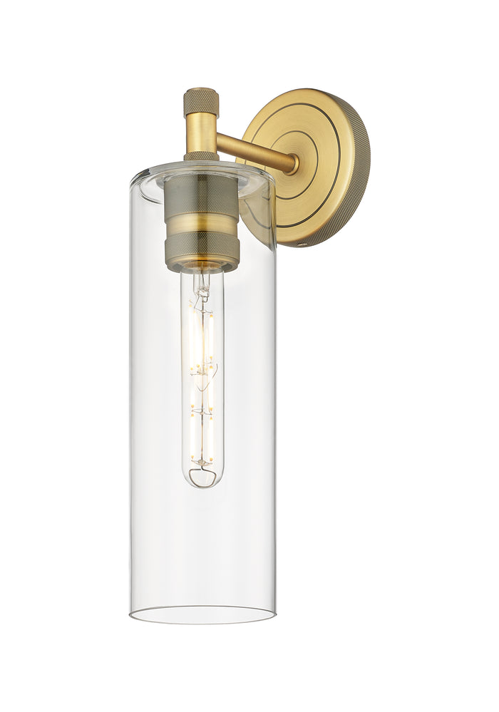 Downtown Urban Sconce Cast Brass Dimmable