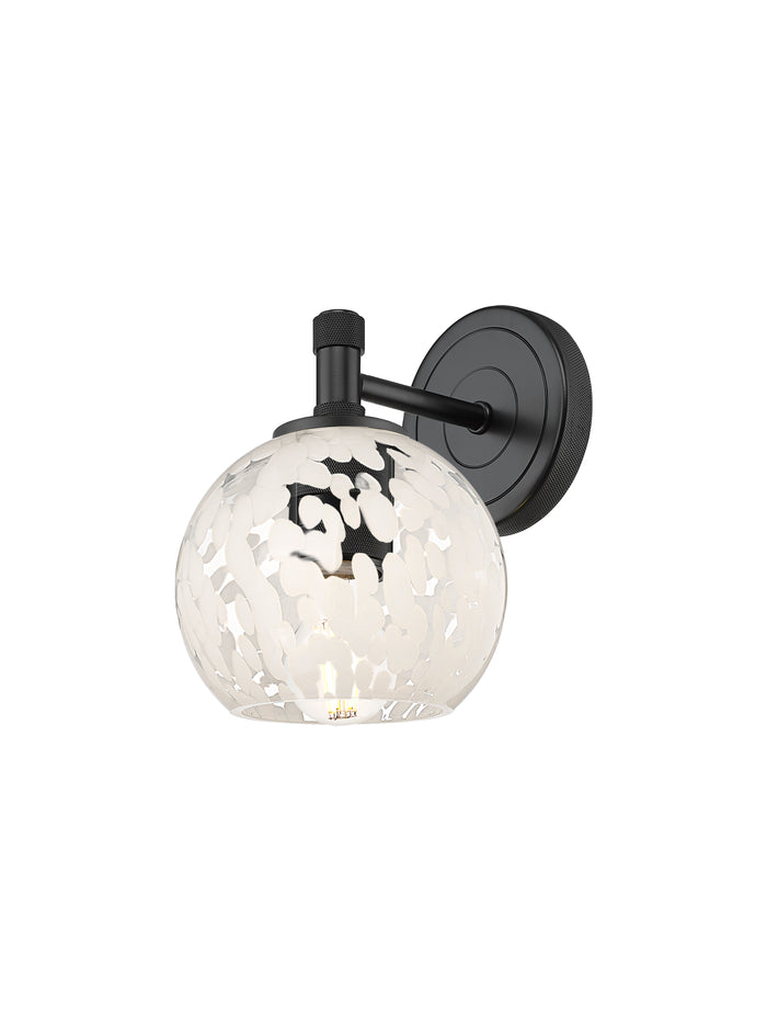 Downtown Urban Sconce Cast Brass Glass