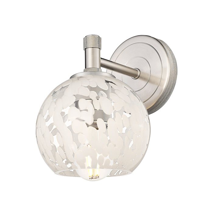 Downtown Urban Sconce Cast Brass Glass