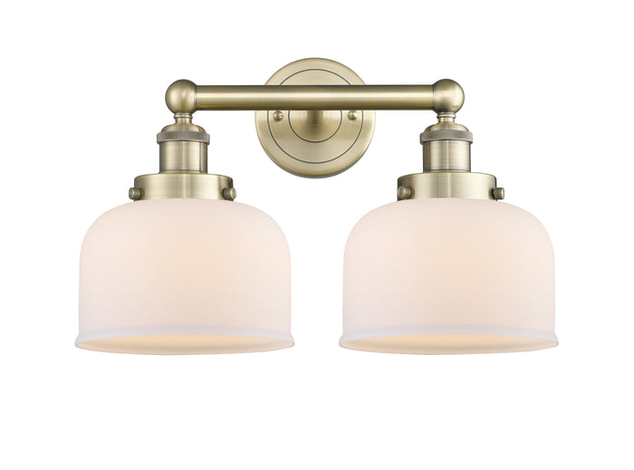 Edison Bath Vanity Light Cast Brass 16 Inches