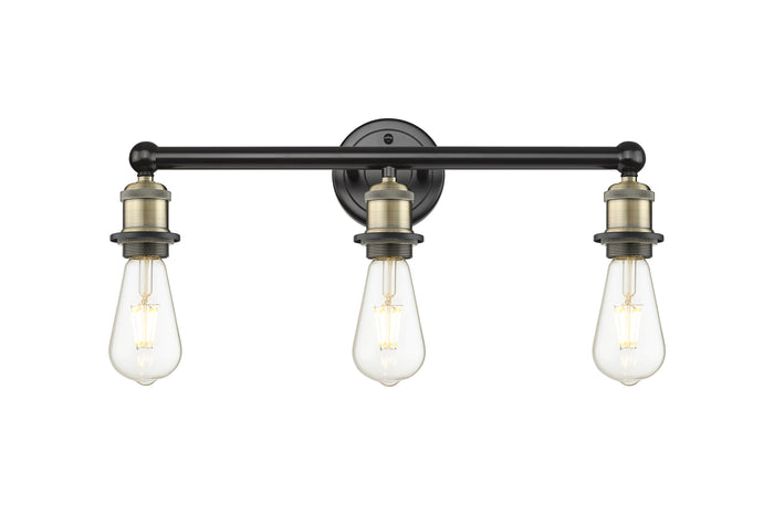 Edison Bath Vanity Light Cast Brass Steel