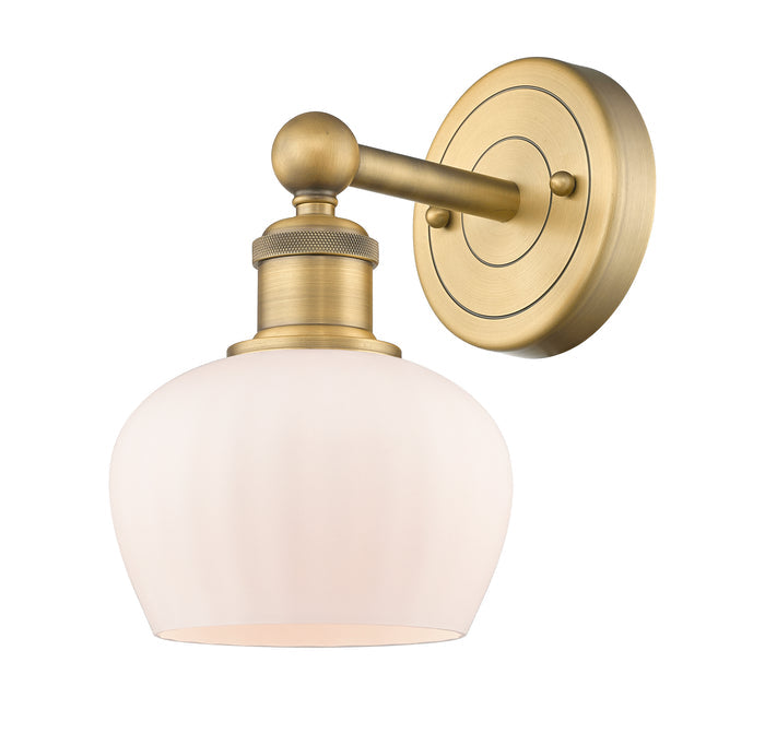 Brushed Brass / Matte White