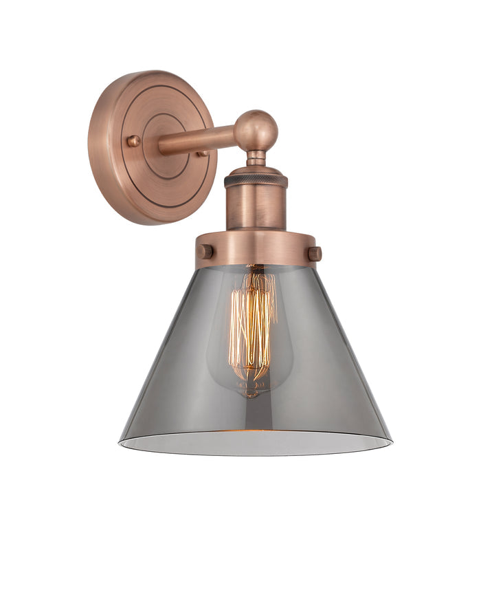 Edison Sconce Cast Brass 11.25 Inch Steel