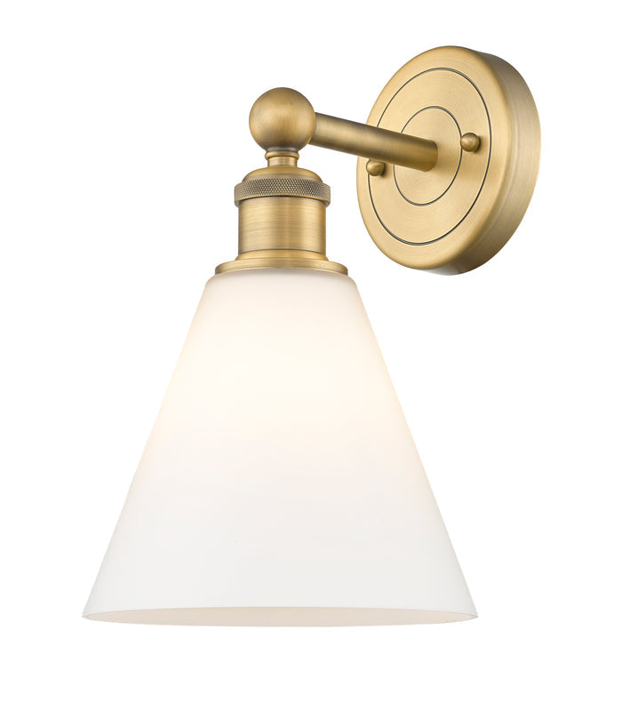 Brushed Brass / Matte White