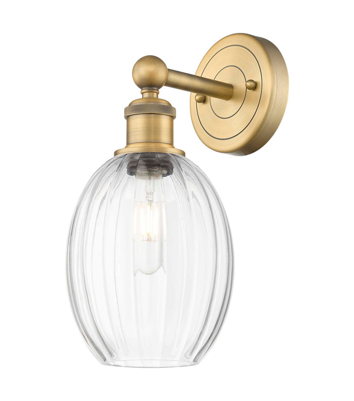 Edison Sconce Cast Brass Art Nouveau