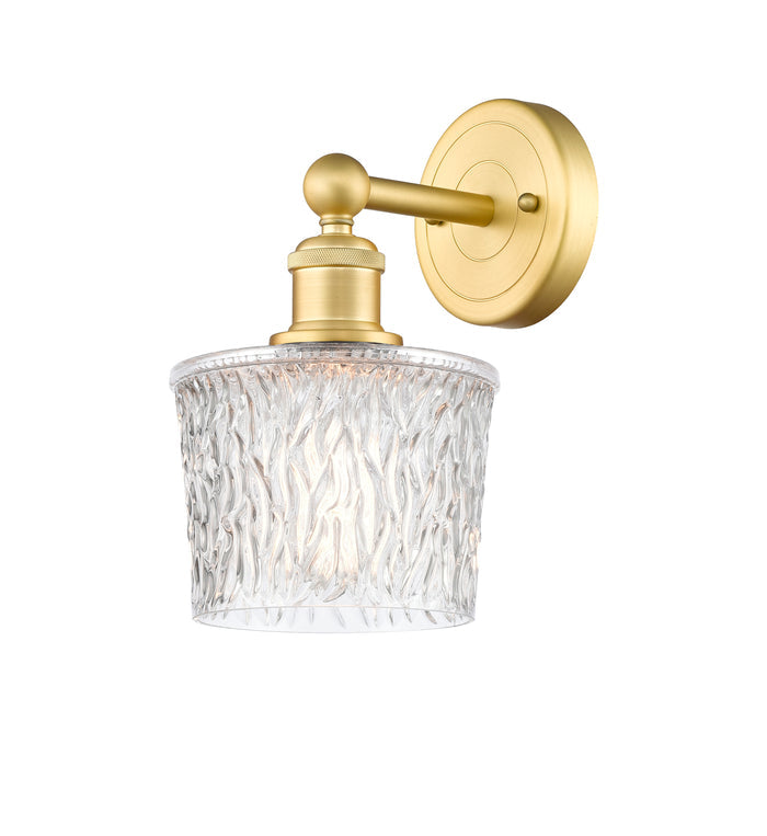 Edison Sconce Cast Brass Art Nouveau