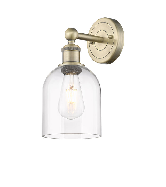 Edison Sconce Cast Brass Finish 8 Inch