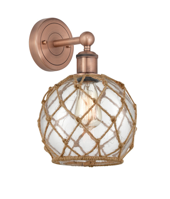 Edison Sconce Cast Brass Finish Modern