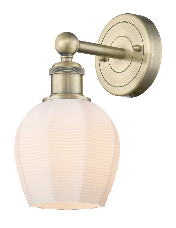 Edison Sconce Cast Brass Finish