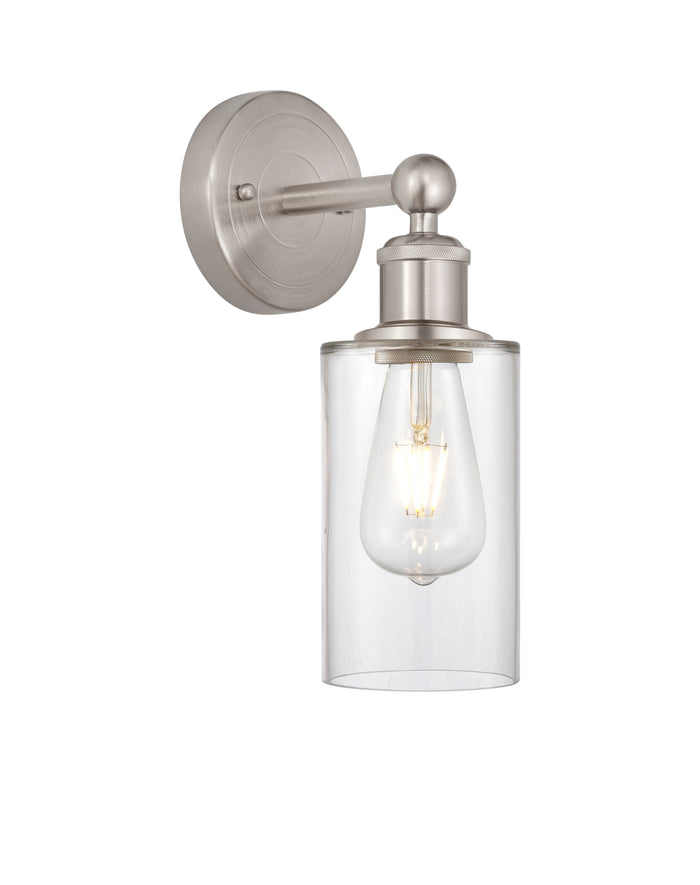 Brushed Satin Nickel / Clear