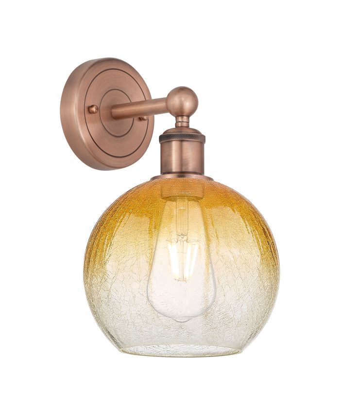 Edison Sconce Cast Brass Finish