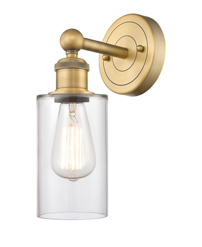 Brushed Brass / Clear