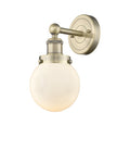 Edison Sconce Cast Brass Glass Steel
