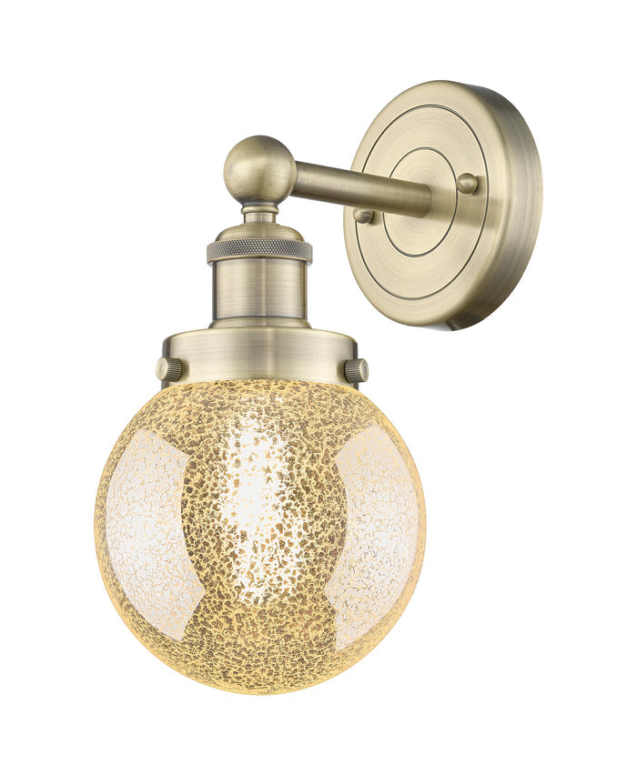 Edison Sconce Cast Brass Glass Steel