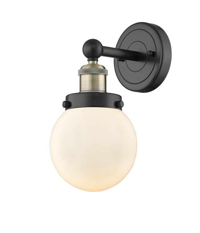 Black Antique Brass / Matte White