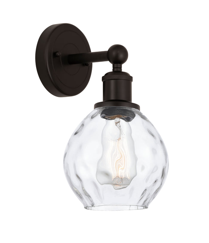 Edison Sconce Cast Brass Modern Glass