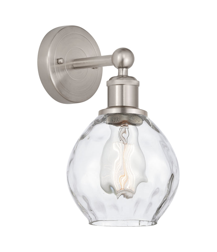 Edison Sconce Cast Brass Modern Glass